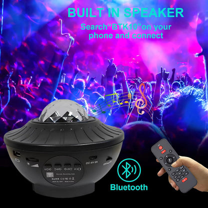 Mini lampe LED Bluetooth multicolore avec télécommande – Éclairage d’ambiance pour chambre