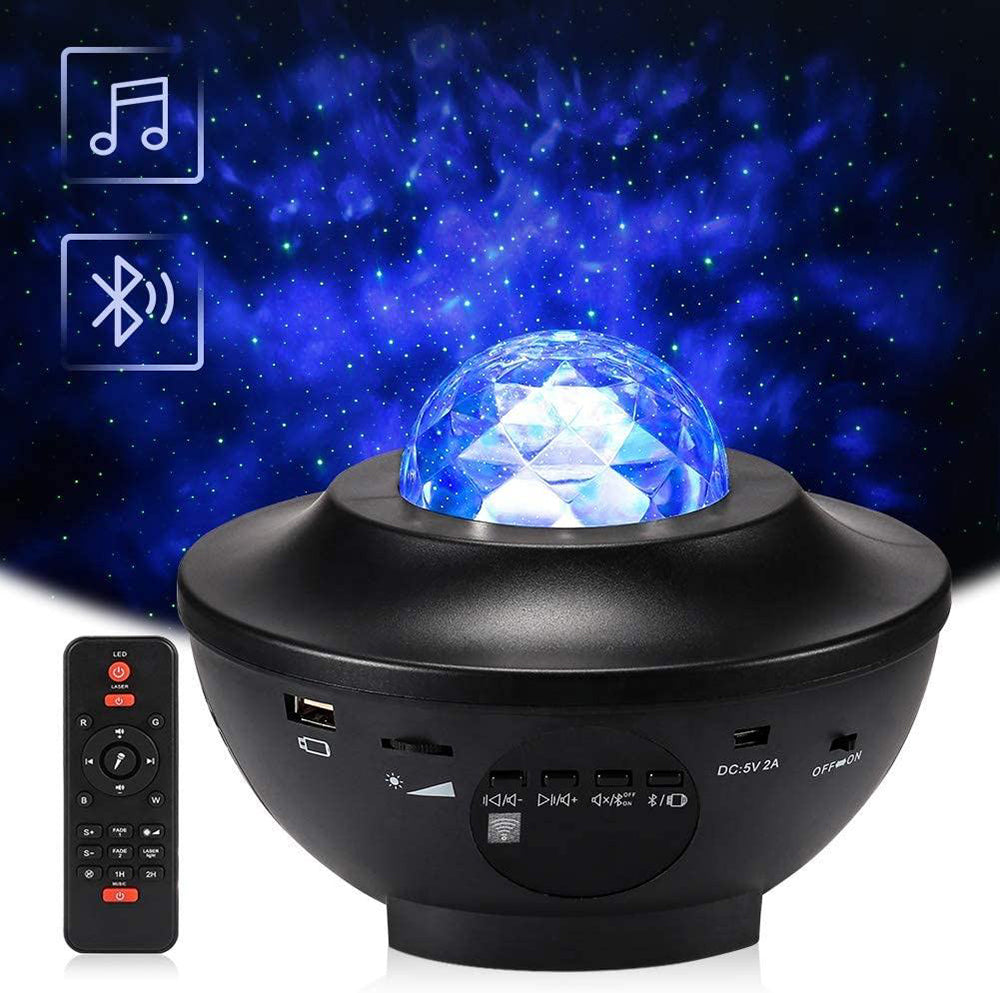 Mini lampe LED Bluetooth multicolore avec télécommande – Éclairage d’ambiance pour chambre